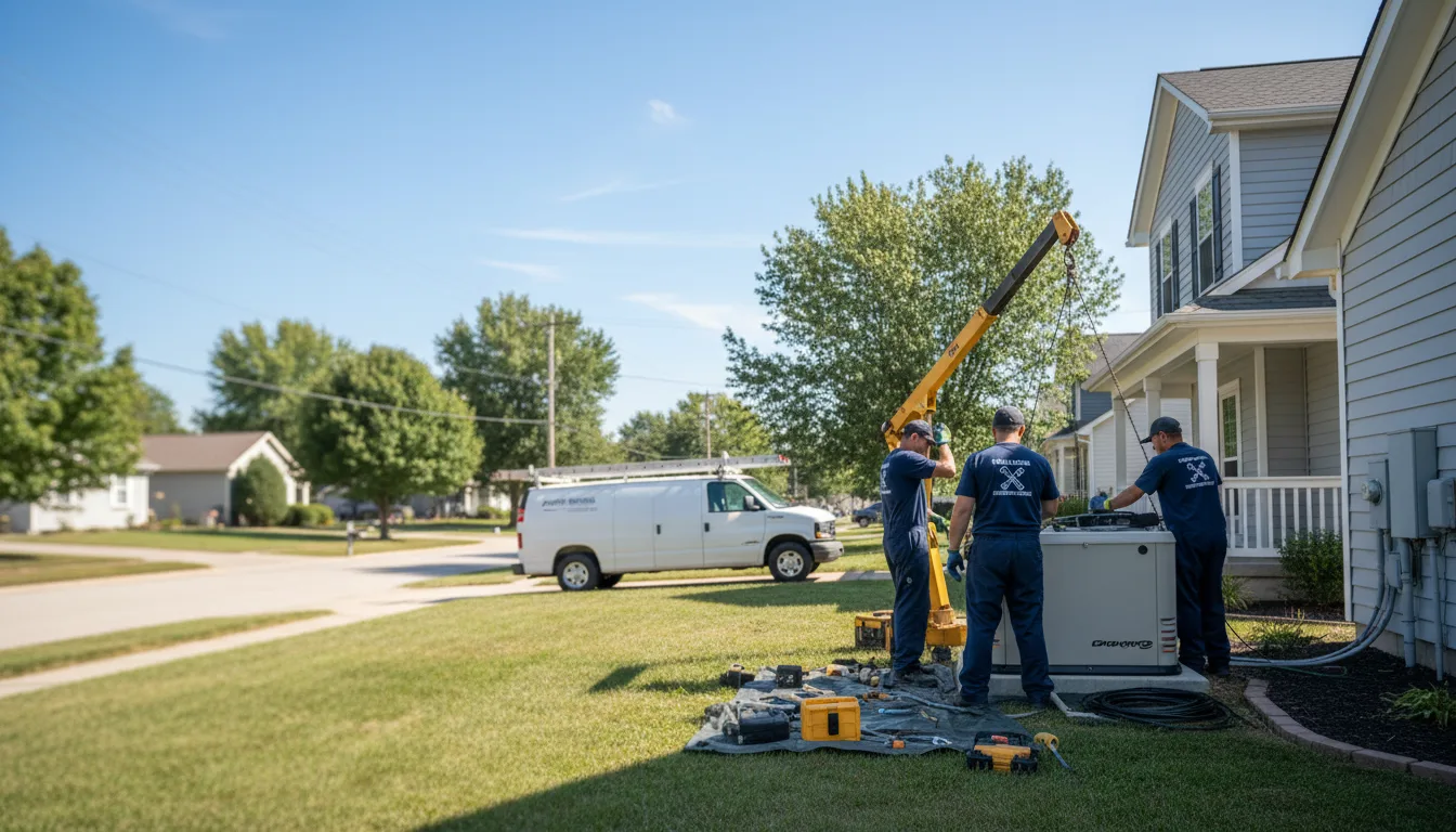 Generator Installation in Brookston, TX near me